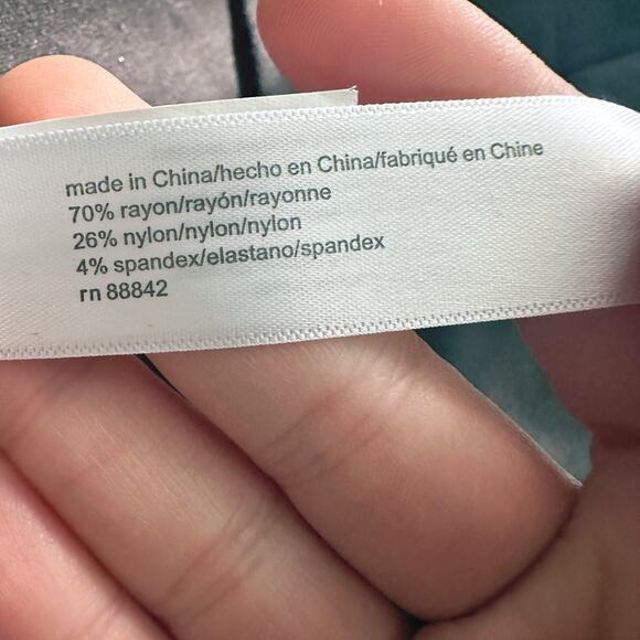 Eloquii Statement Satin Bow Long Sleeve Ponte Dress Women’s Plus Size 16 - Picture 10 of 12